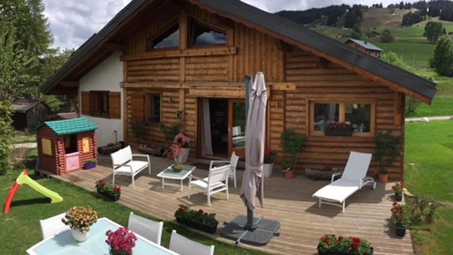 Chalet 10 Personnes Au Centre Village Avec Wifi Et Parking - Fr-1-733-34 Crest-Voland